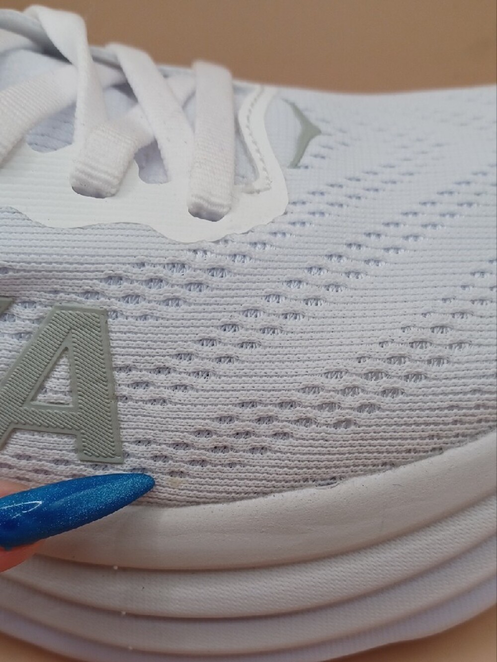 Pre-Owned Hoka One One Bondi 8 Running Shoes-White Men Size 7D US - Picture 14 of 16